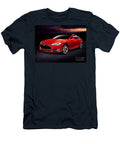 Tesla Model S Red Luxury Electric Car Outdoors Oleksiy Maksymenko T-Shirt