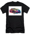 Tesla Model S Watercolor Abstract Vehicle Clark Leffler T-Shirt