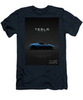 Tesla Roadster Sport 2011 Blue Specs Mihai Maxim T-Shirt