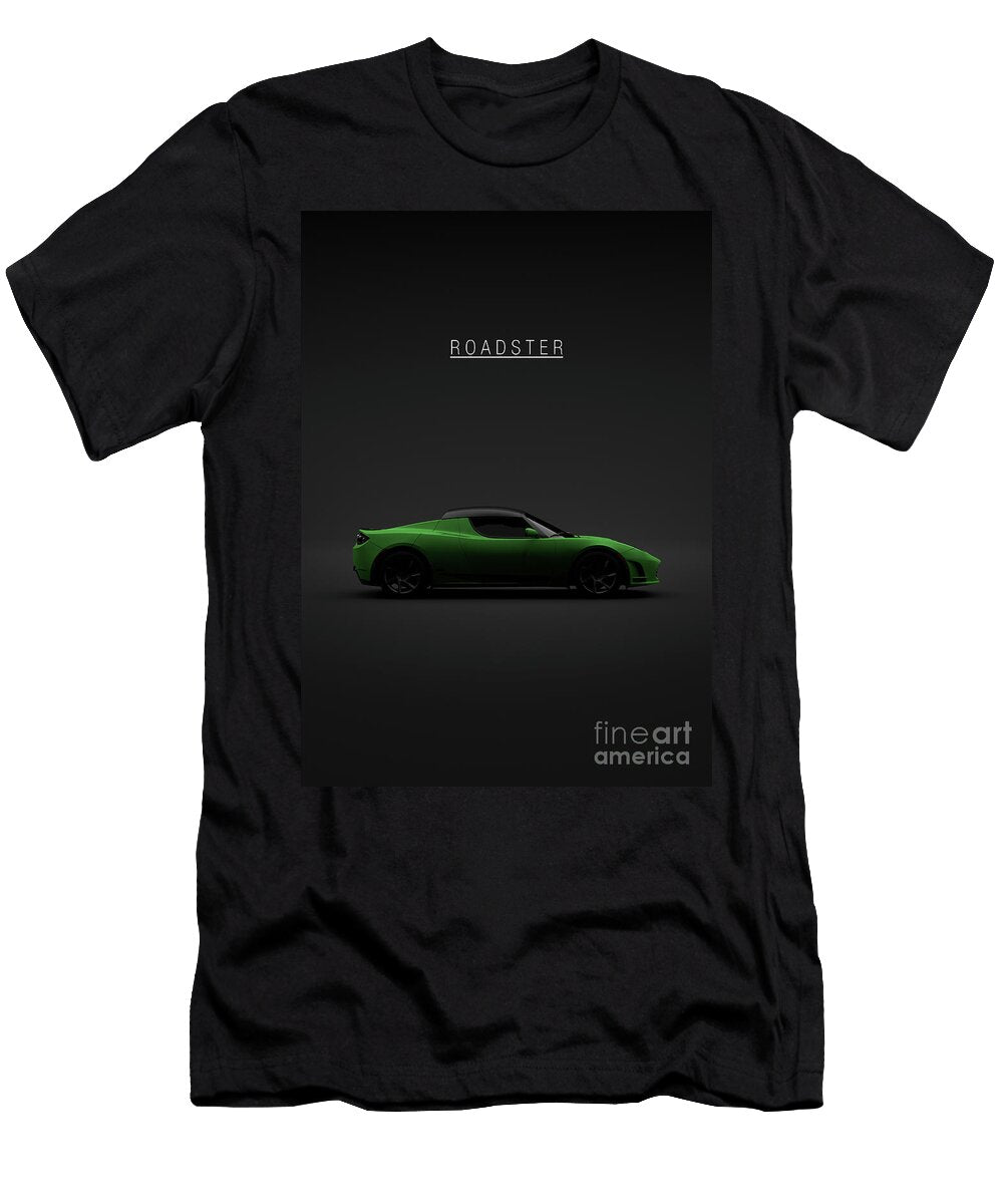 Tesla Roadster Sport 2011 Green Mihai Maxim T-Shirt