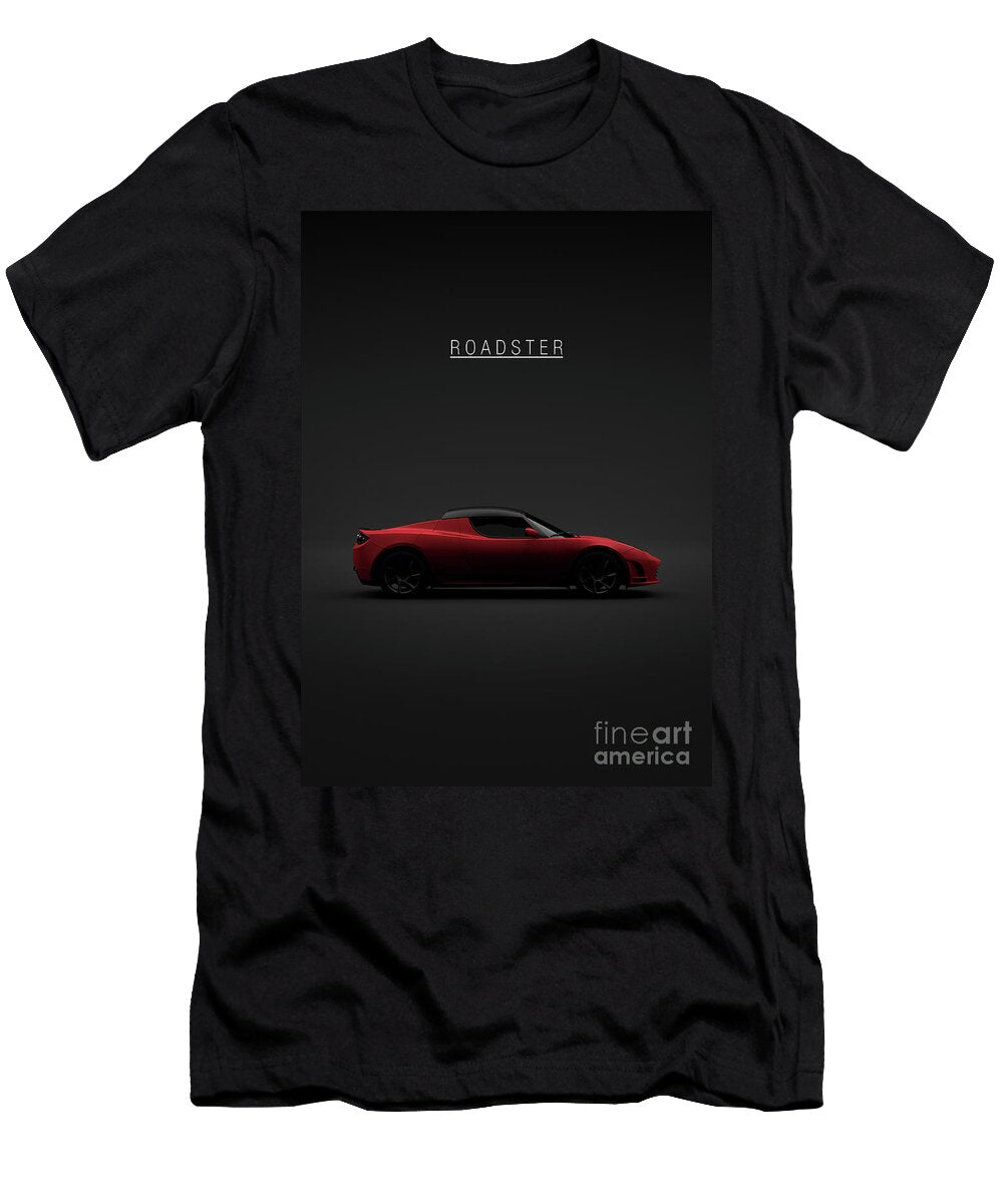 Tesla Roadster Sport 2011 Red Mihai Maxim T-Shirt