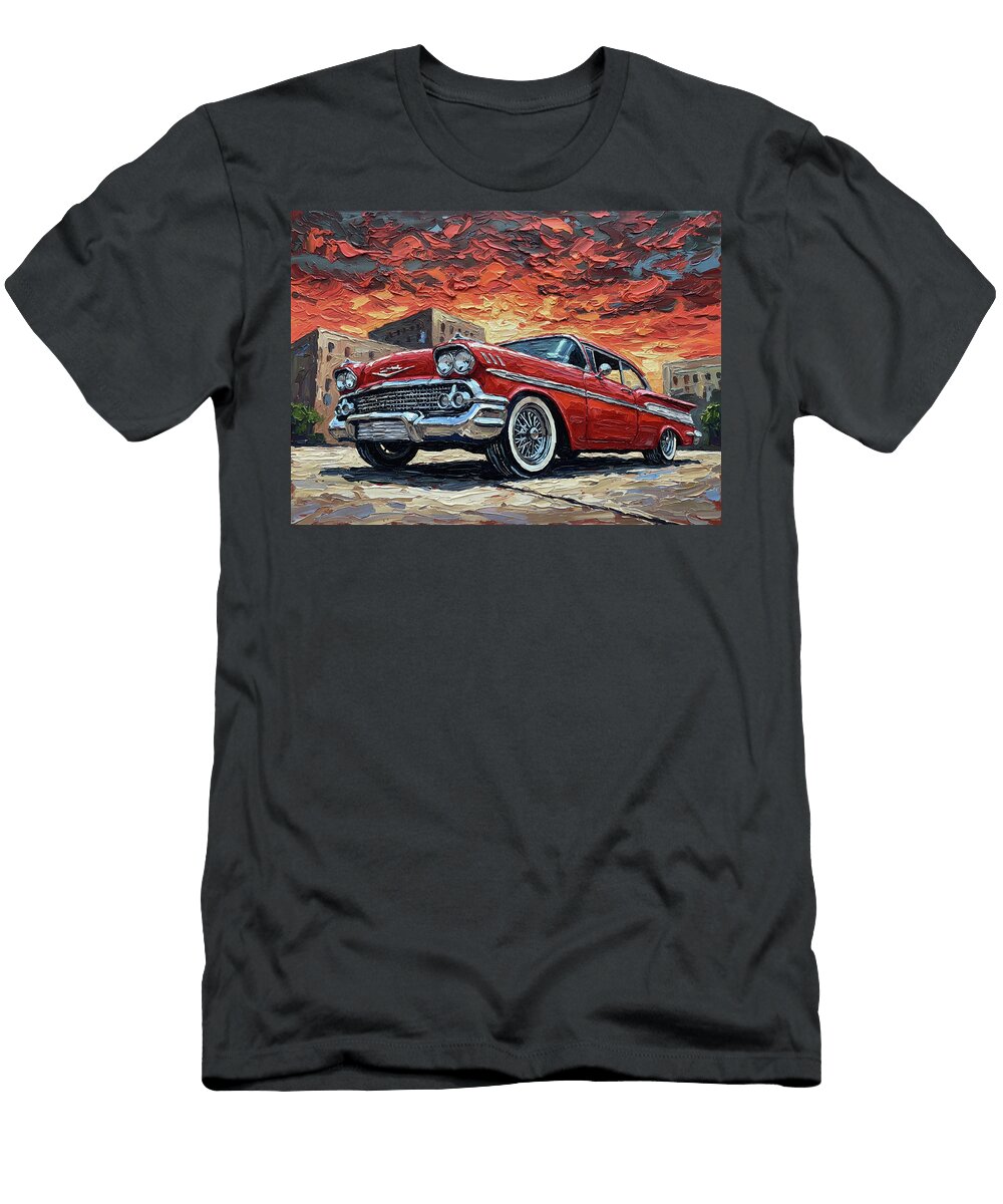 Textured Chrome Zia Relics T-Shirt