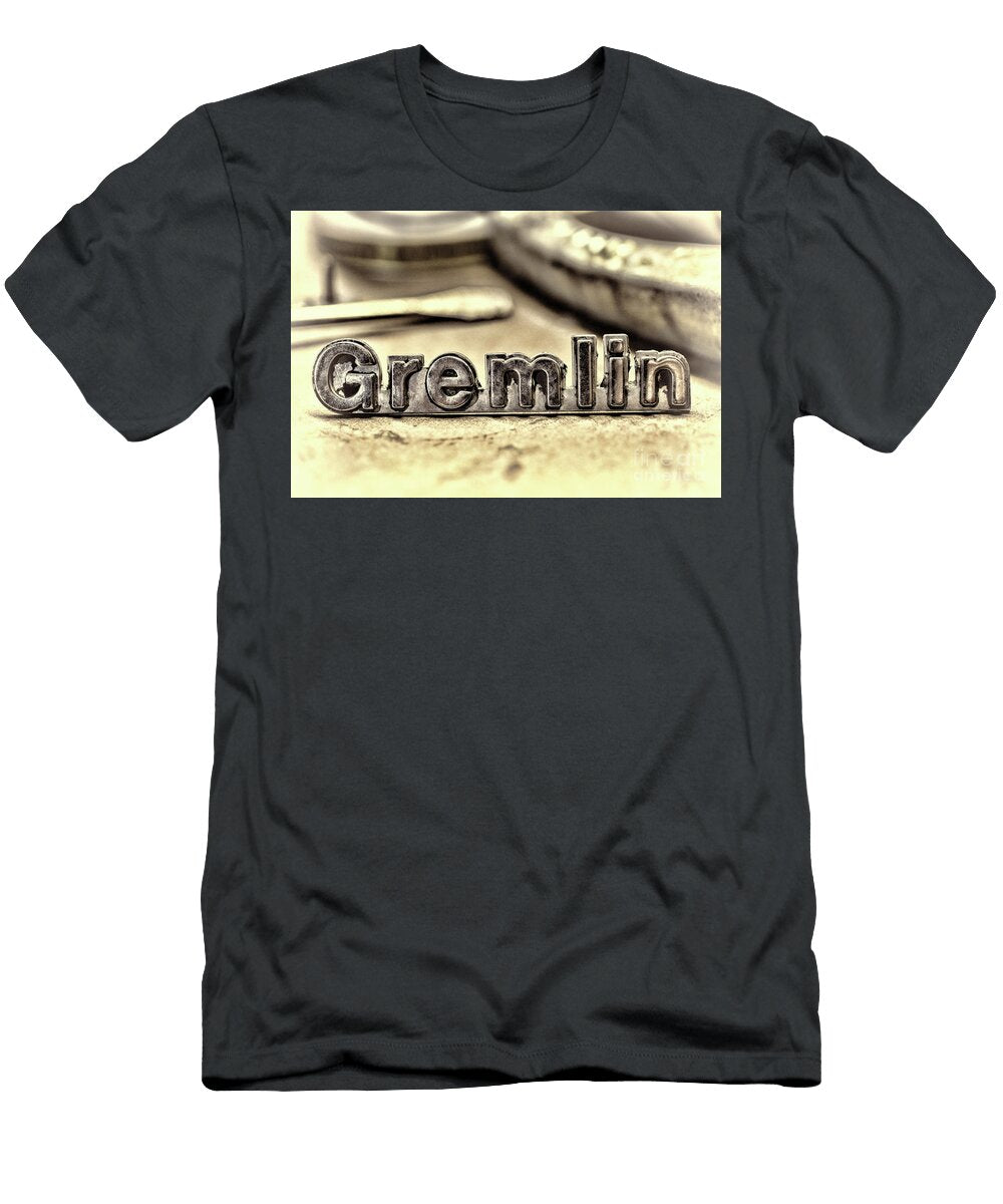 The Amc Gremlin Car Badge Artistic Paul Ward T-Shirt