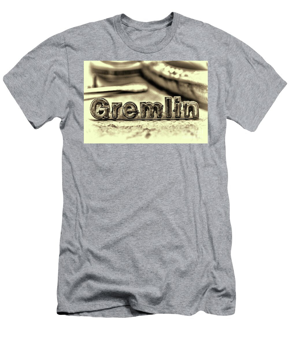 The Amc Gremlin Car Badge Sepia Paul Ward T-Shirt