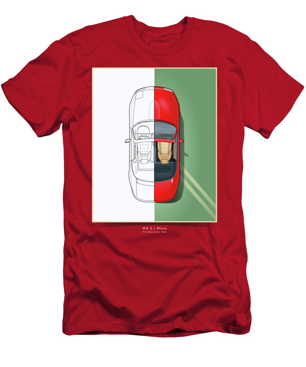The Art of Wheels Mx 5 Na Anuar Amirrudin T-Shirt
