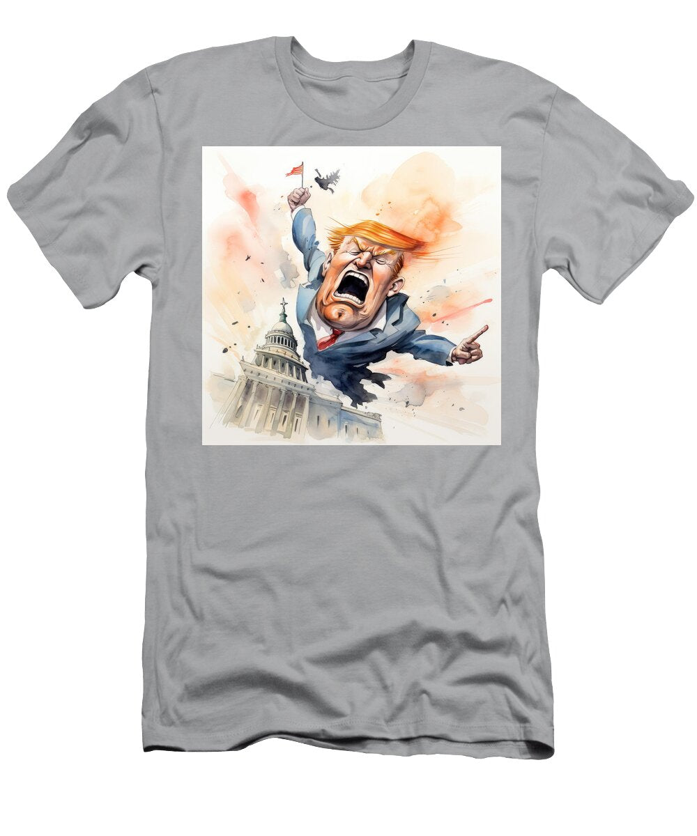 The Deep Fall of Mr T My Head Cinema T-Shirt