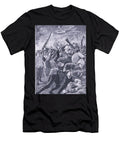 The Defence of Rorkes Drift Illustration From British Battles on Land and Sea 1915 Richard Caton Ii Woodville T-Shirt