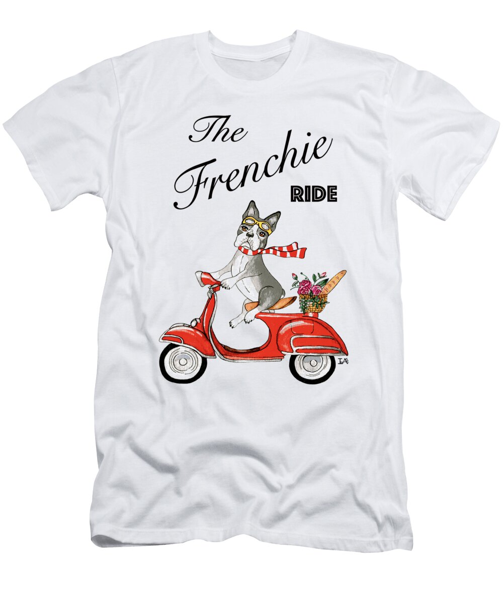 The Frenchie Ride Isabelle Speltdoorn T-Shirt
