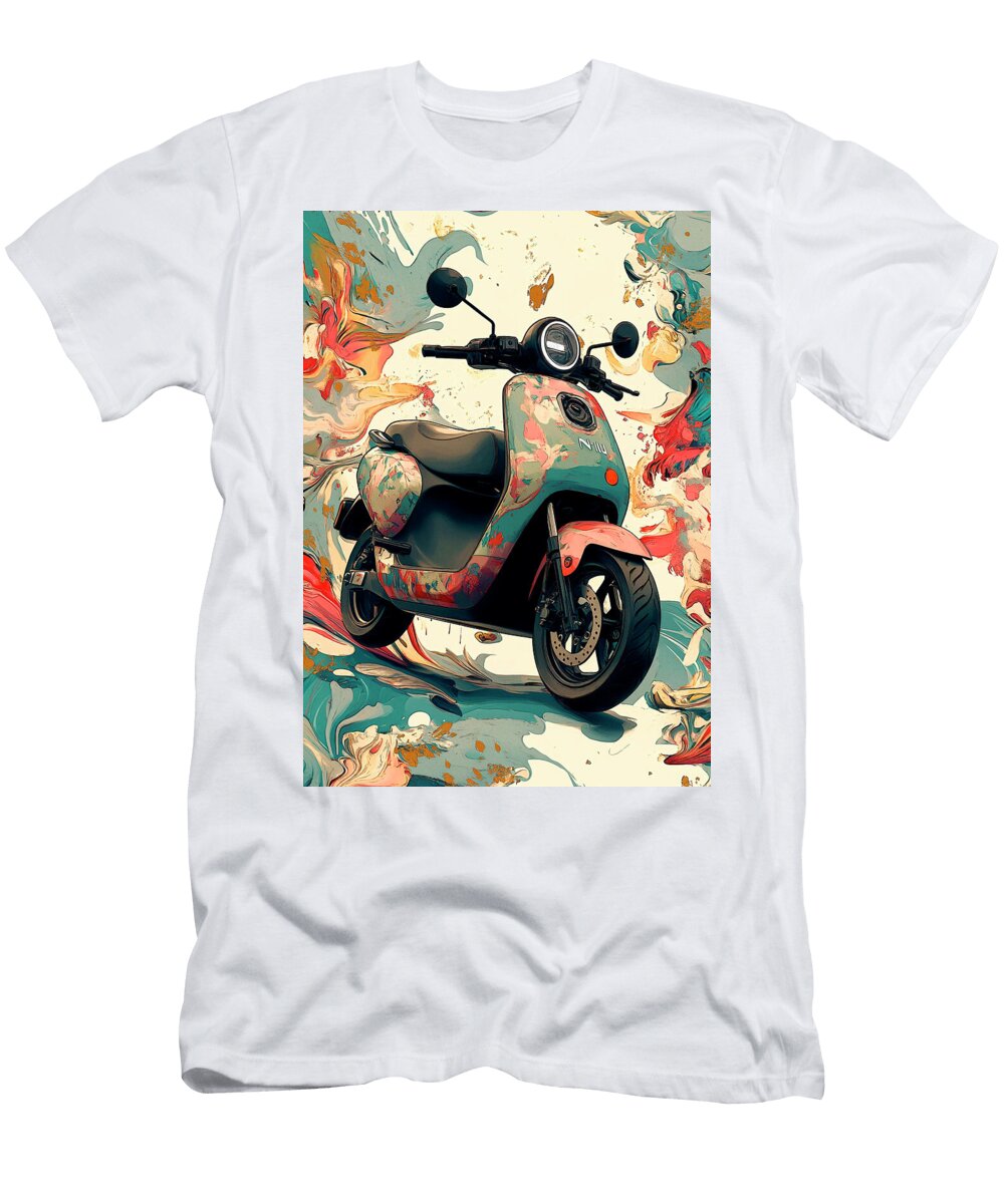 The Italian Electric Scooter Niu N Series Rhys Jacobson T-Shirt