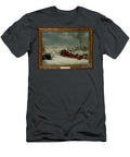The Liverpool Mail in a Snowstorm Near St Albans 1837 James Pollard T-Shirt