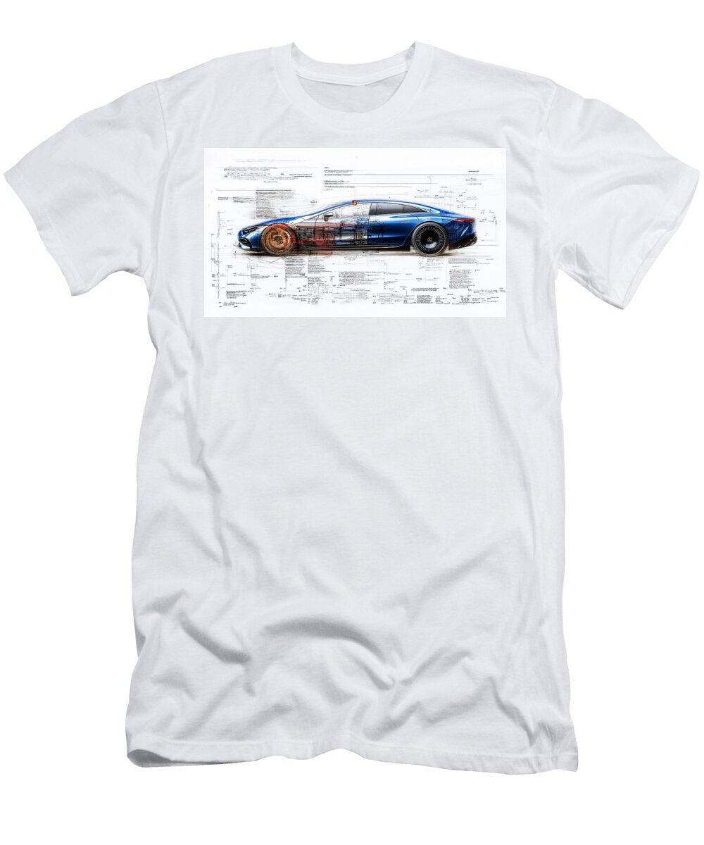 The Mercedes Eqs Amg Motion Codex Frederick Vellani T-Shirt