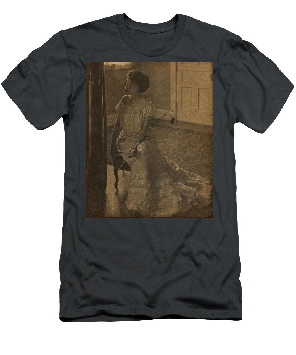 The Peacock Feather C 1902 Clarence H White Motionage Designs T-Shirt