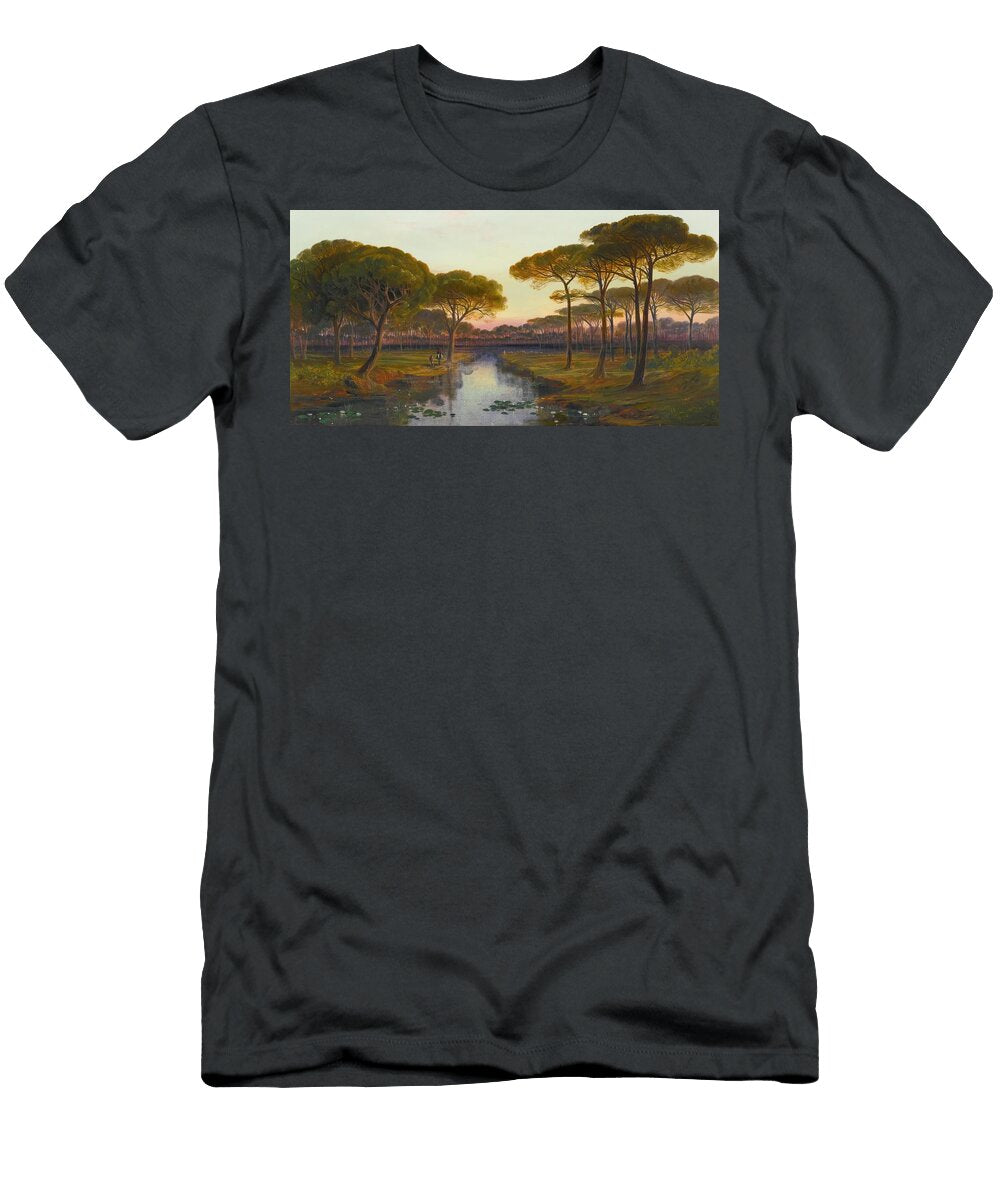 The Pineta Ravenna Art Edward Lear English T-Shirt