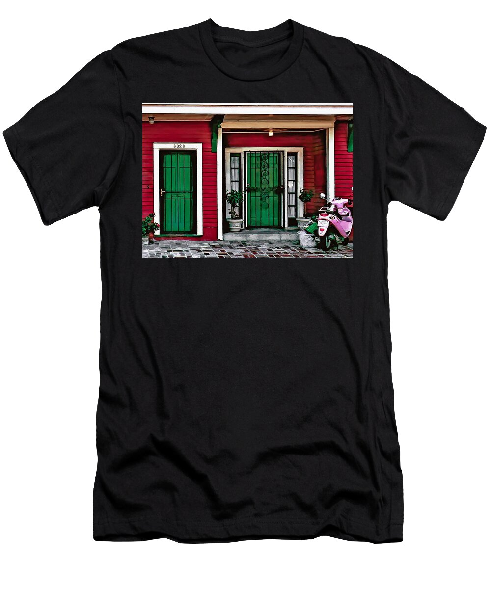 The Pink Motor Scooter Ii Steve Harrington T-Shirt