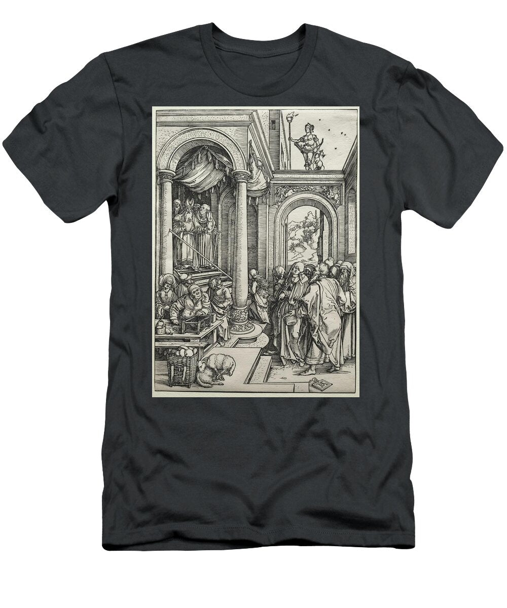 The Presentation of the Virgin in the Temple C 1502 Motionage Designs T-Shirt