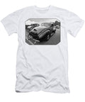 The Three Amigos Hot Rods in Black and White Gill Billington T-Shirt