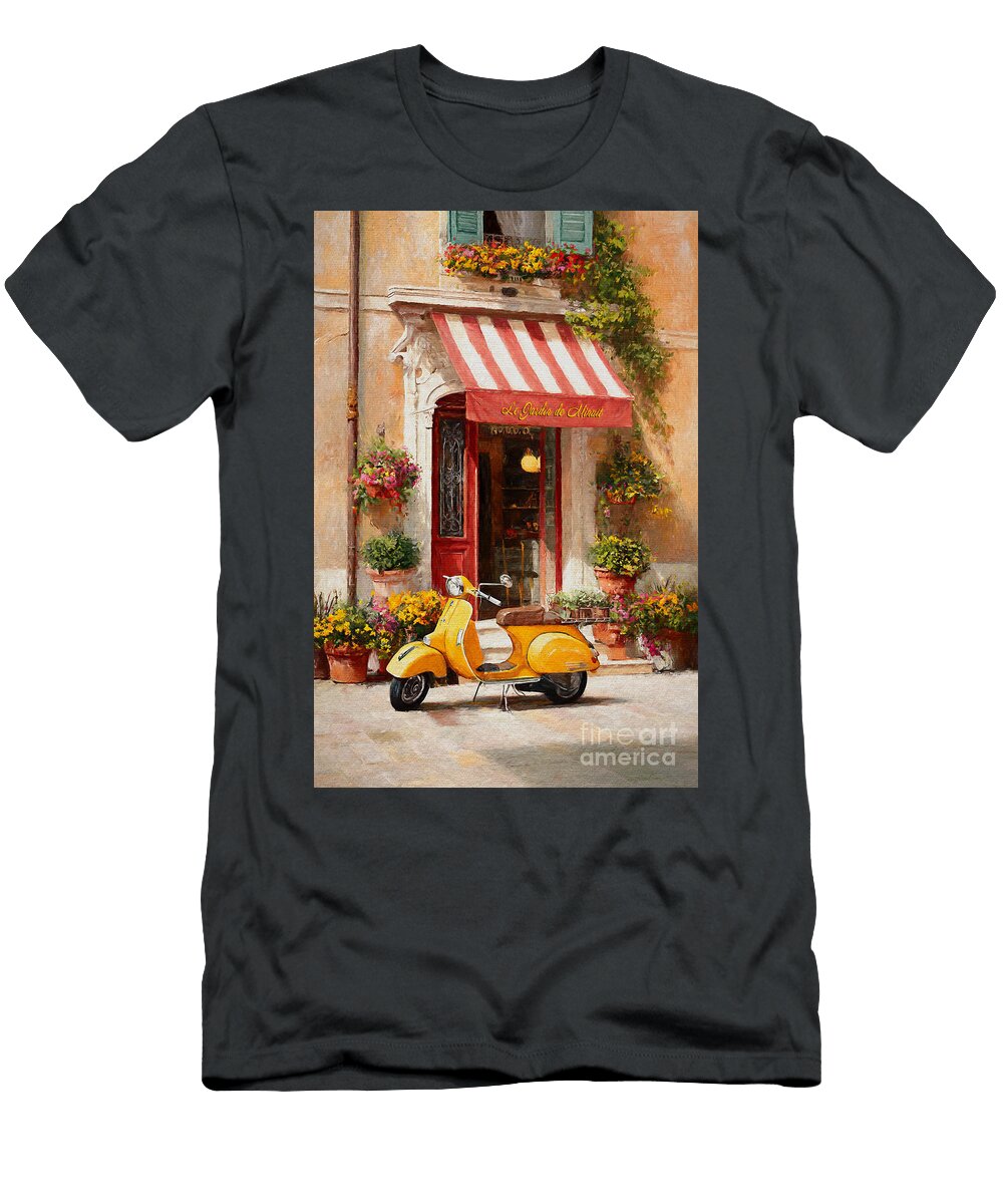 The Yellow Scooter Maria Angelica Maira T-Shirt