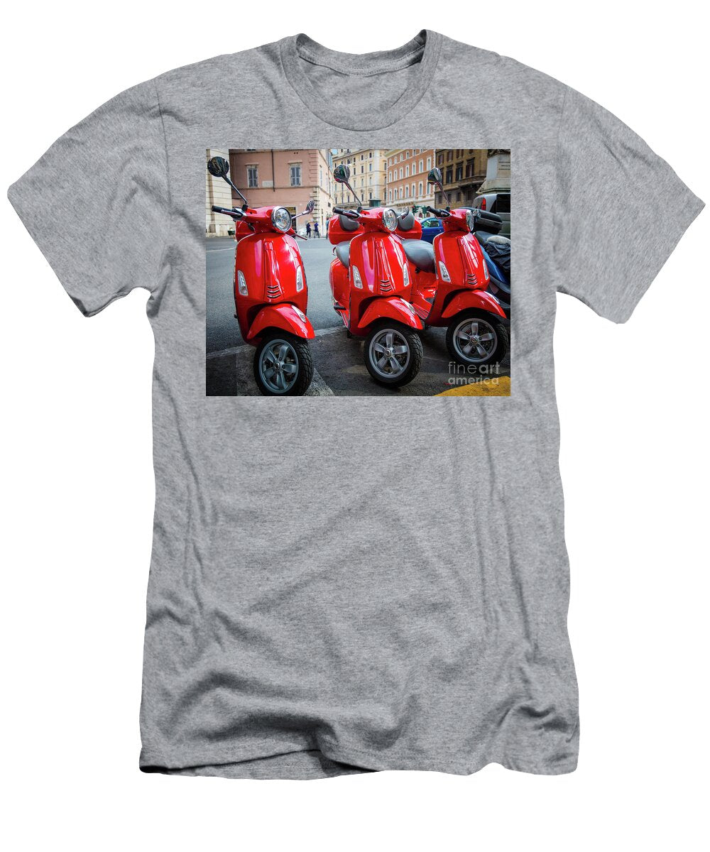 Three Italian Scooters Inge Johnsson T-Shirt