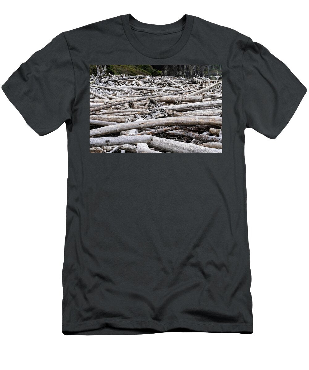 Tidewreck Tapestry Ruby Beach Washington Wayne Moran T-Shirt