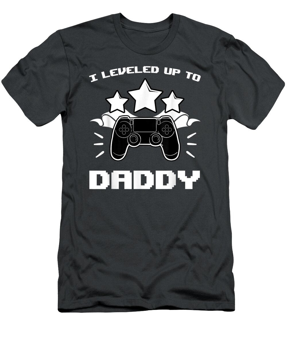 To Daddy Gaming Gender Reveal Rpg Games Andrze Jayda T-Shirt