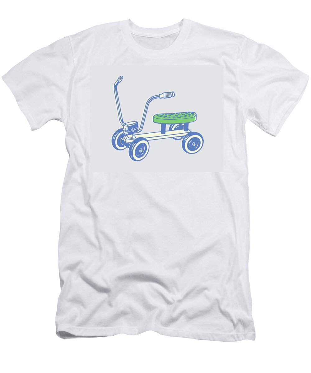 Toddler Scooter Csa Images T-Shirt