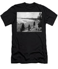 Tourist Viewing Excelsior Geyser Yellowstone National Park 1917 War Is Hell Store T-Shirt