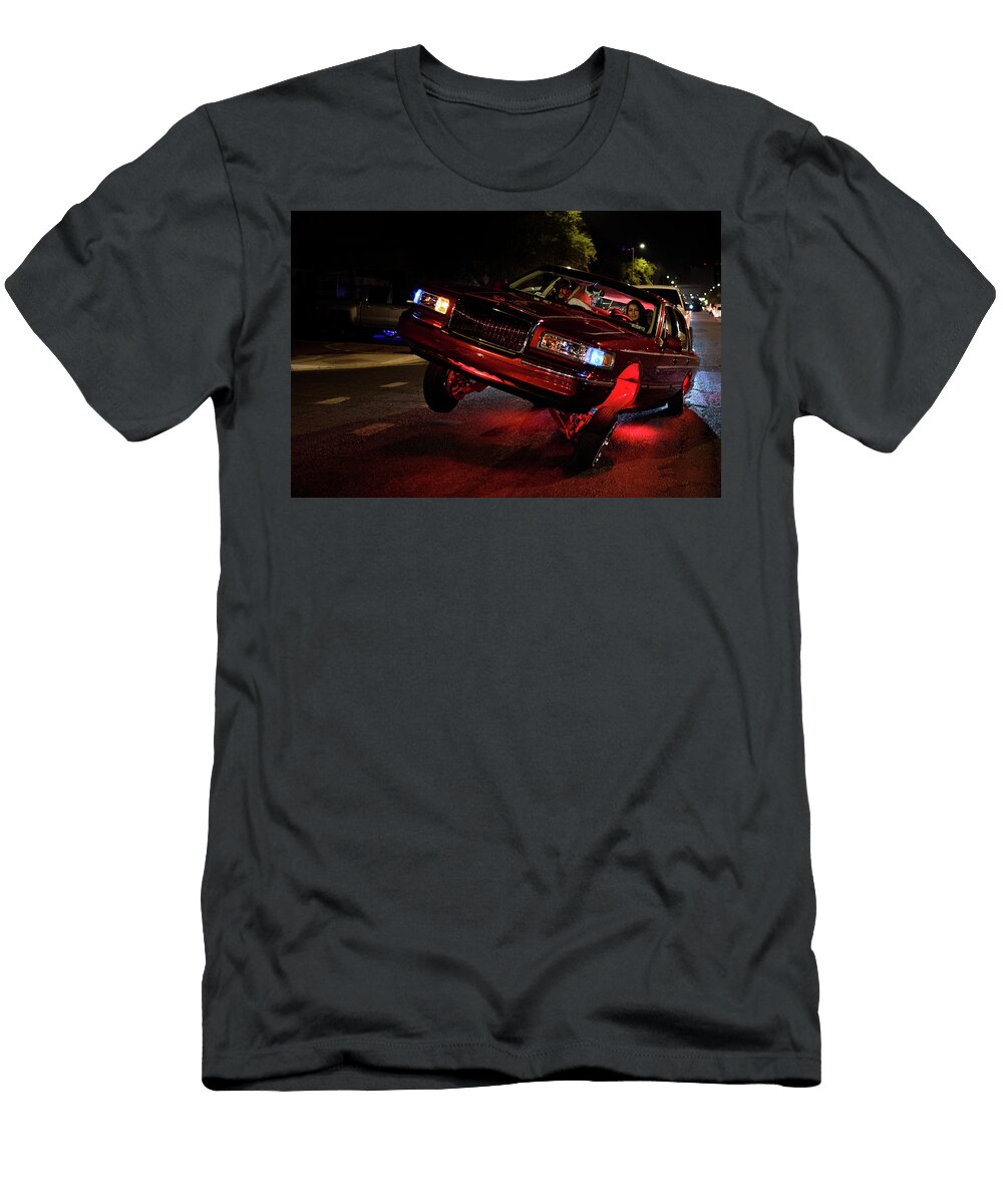 Town Car Lowrider Alex Veselinovic T-Shirt