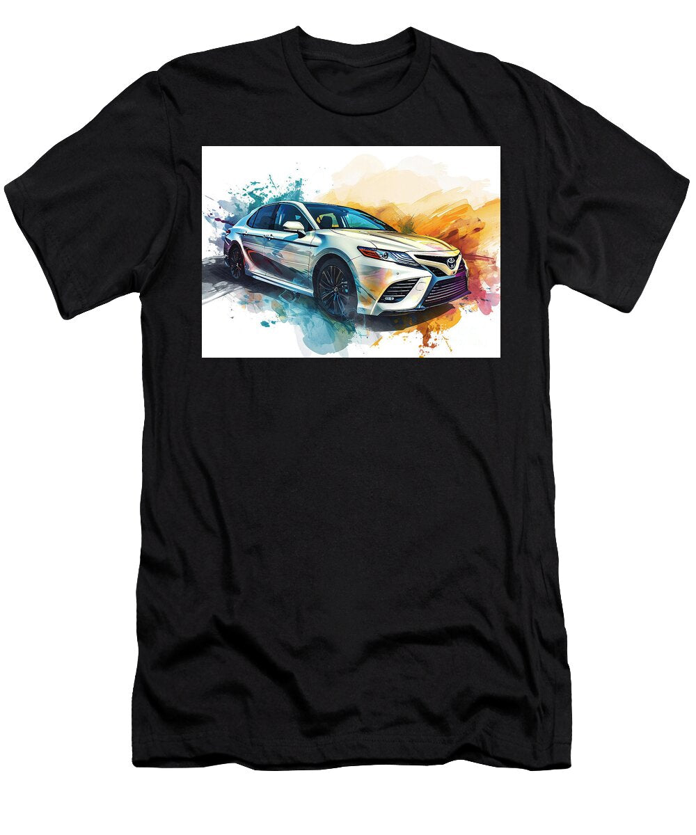 Toyota Camry Auto Vibrant Colors Clark Leffler T-Shirt