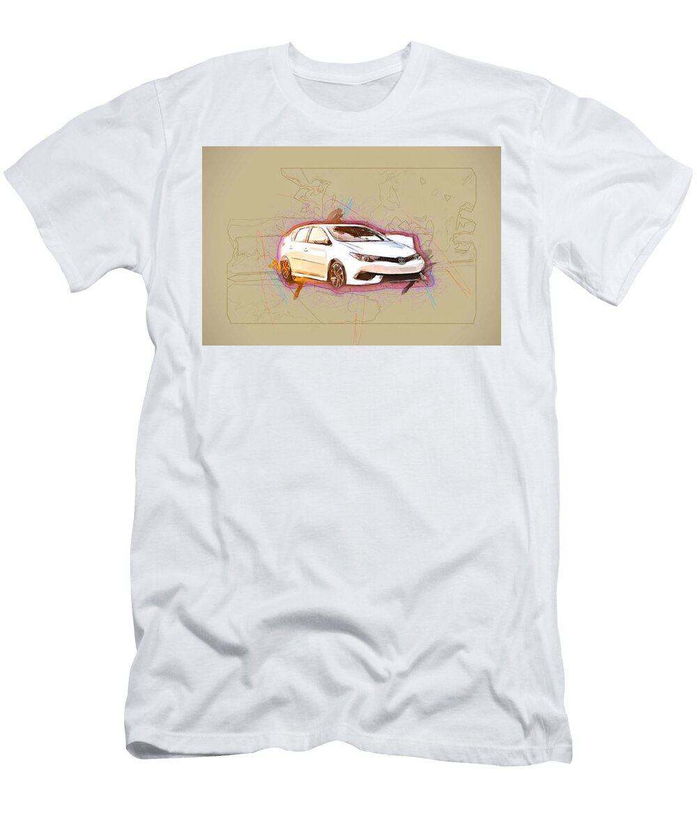 Toyota Corolla Im 2018 Exterior White Hatchback New Japanese Cars Ola Kunde T-Shirt