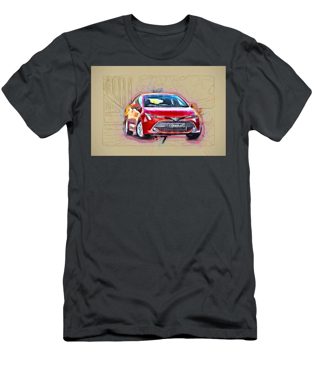 Toyota Corolla Xr 2019 Cars New Hatchback Japanese Ola Kunde T-Shirt