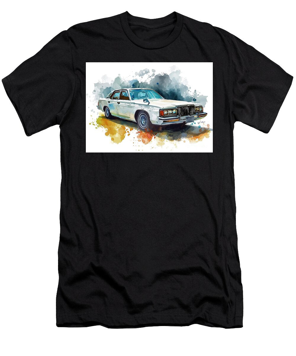 Toyota Crown Athlete G S Package Watercolor Abstract Vehicle Clark Leffler T-Shirt