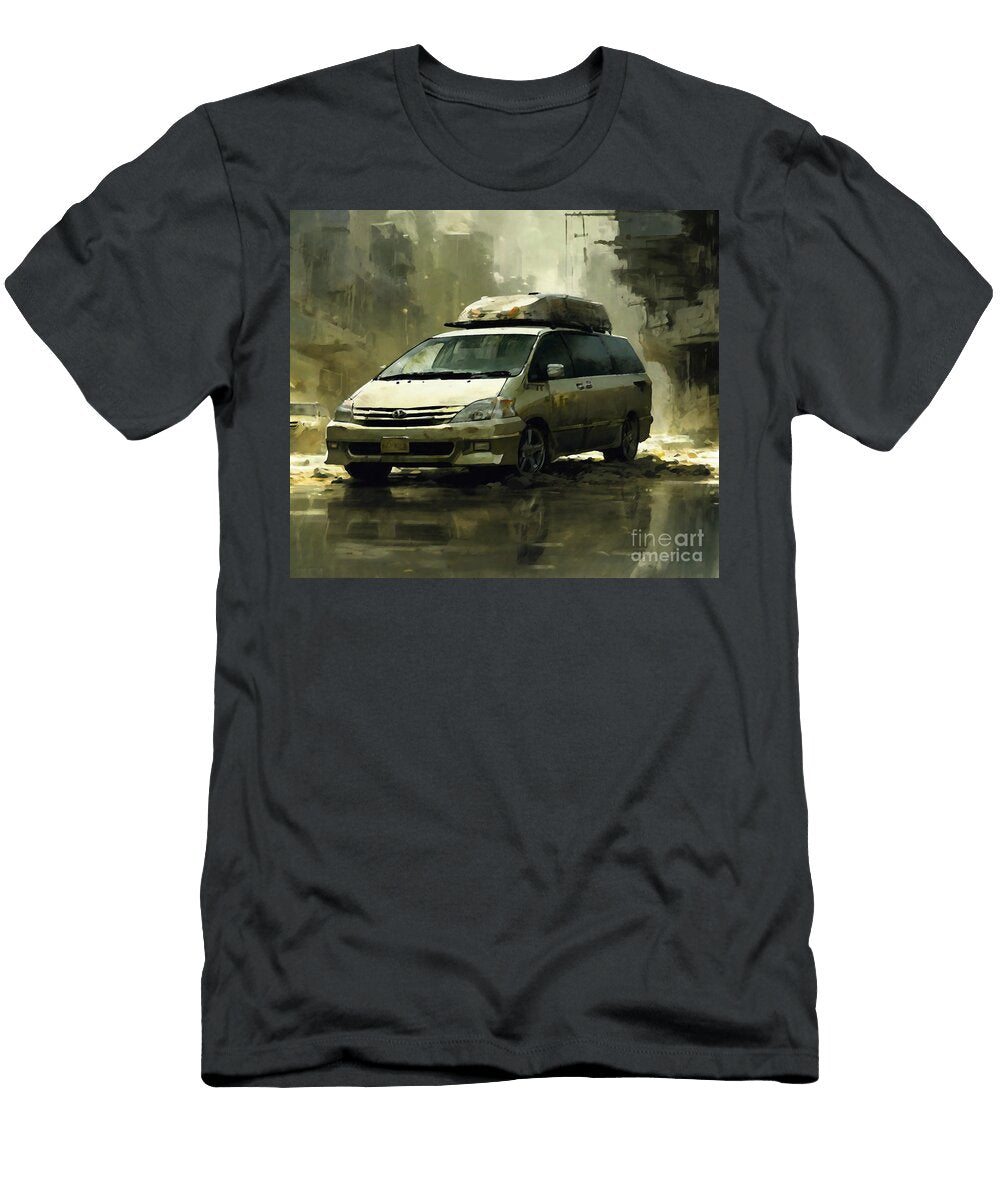 Toyota Previa Minivans 2008 Cars Offroad Cortez Schinner T-Shirt
