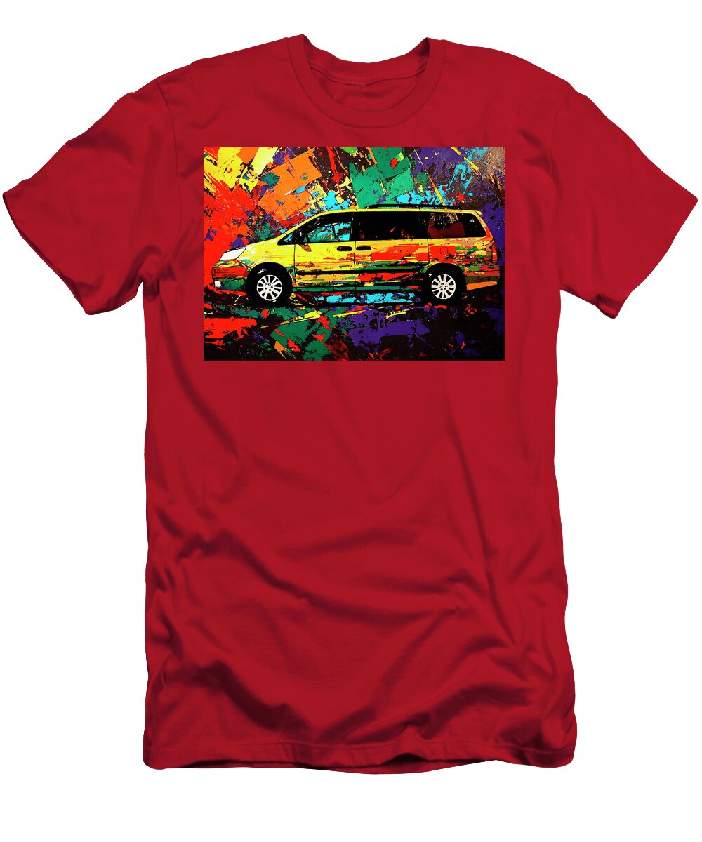 Toyota Sienna 1997 Japan Minivan Pollard Halle T-Shirt