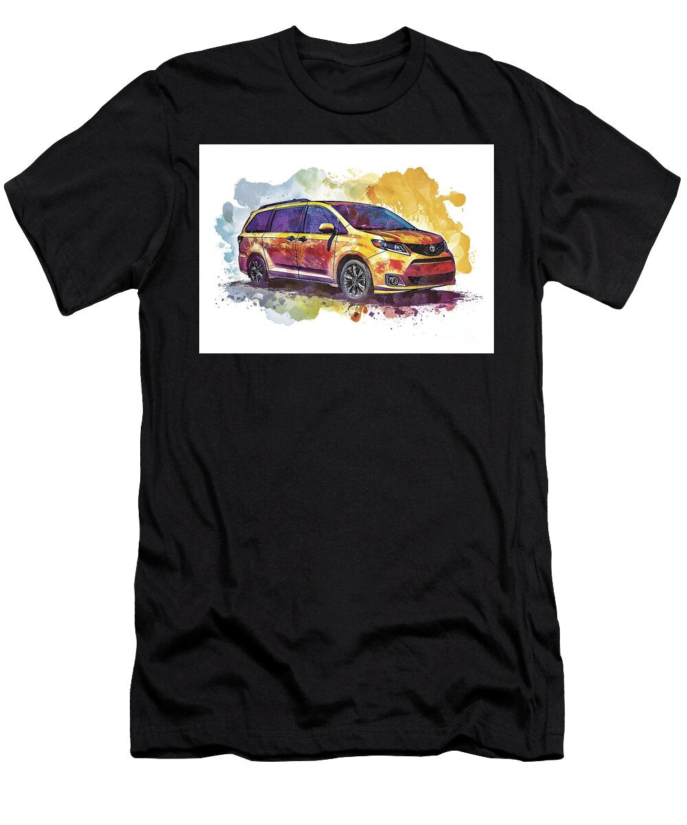 Toyota Sienna Automotive Art Clark Leffler T-Shirt