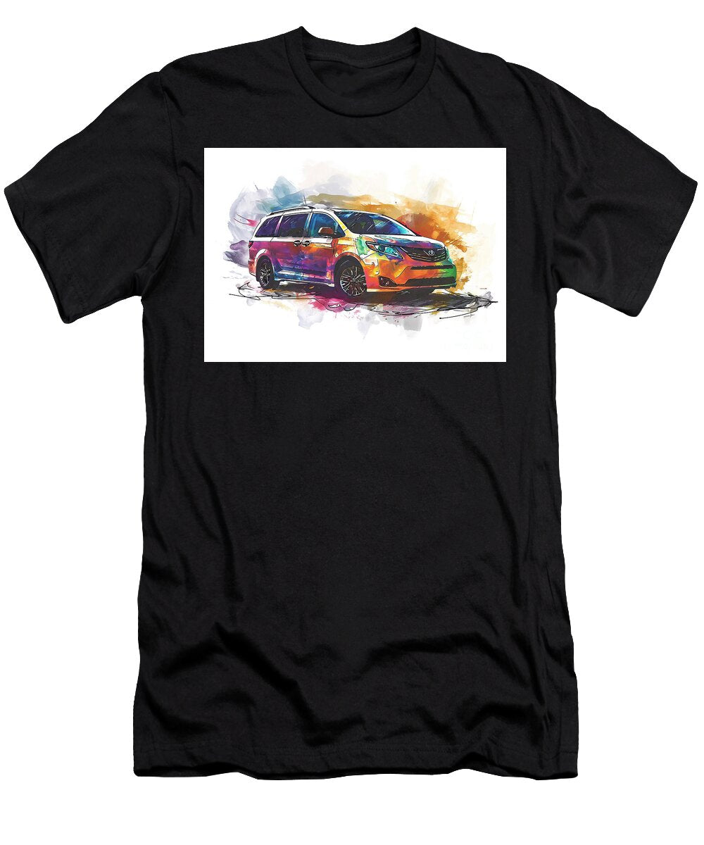 Toyota Sienna Automotive Artistic Clark Leffler T-Shirt