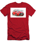 Toyota Yaris 2020 Exterior Front View Red Hatchback Lowell Harann T-Shirt