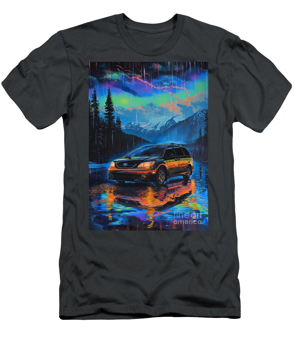 Transport Toyota Sienna Rain Arctic Clark Leffler T-Shirt