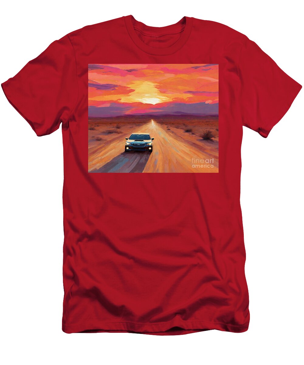 Trezia Compact Hatchback Subaru Trezia Destiney Sullivan T-Shirt