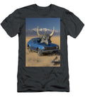 Triceratops Car in a Desert 1974 Amc Hornet X Hatchback 304 Carla York T-Shirt