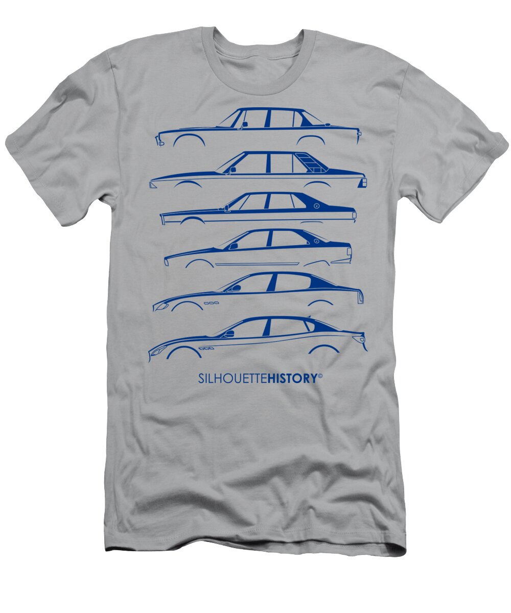 Trident Sedan Silhouettehistory Gabor Vida T-Shirt