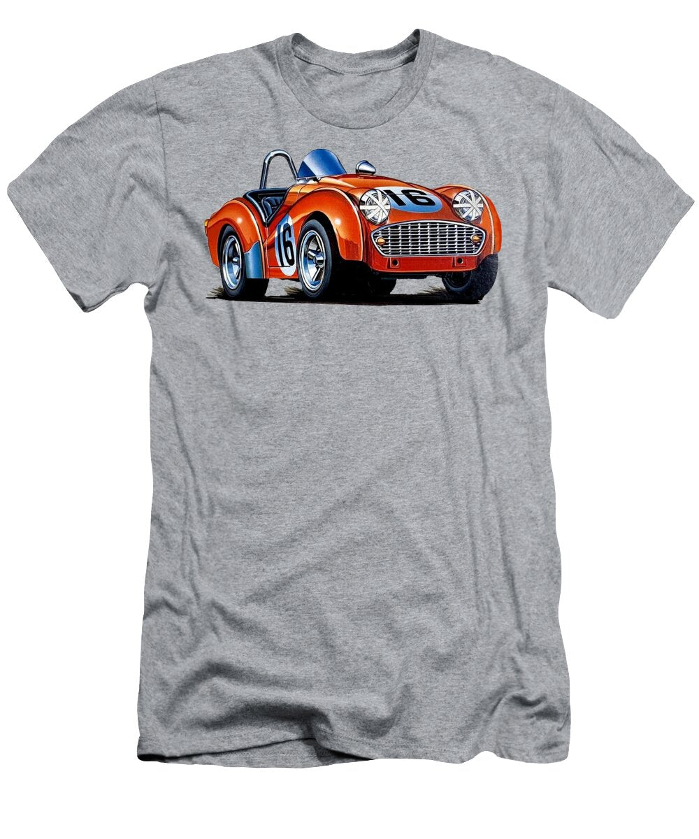 Triumph Tr3a B Racer Macys Garage T-Shirt