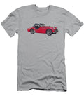 Triumph Tr3a B Red Macys Garage T-Shirt