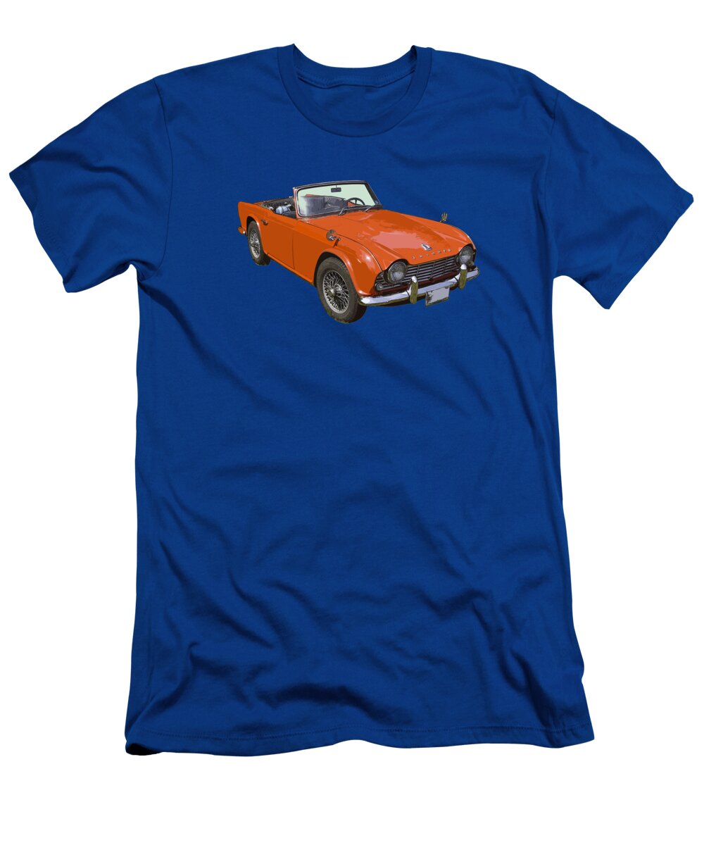 Triumph Tr4 British Sports Car Keith Webber Jr T-Shirt