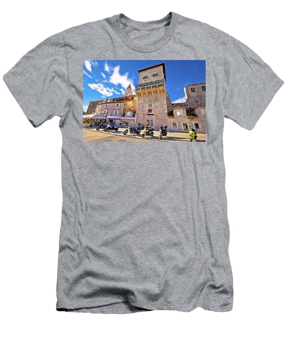 Trogir Waterfront Historic Stone Architecture Brch Photography T-Shirt