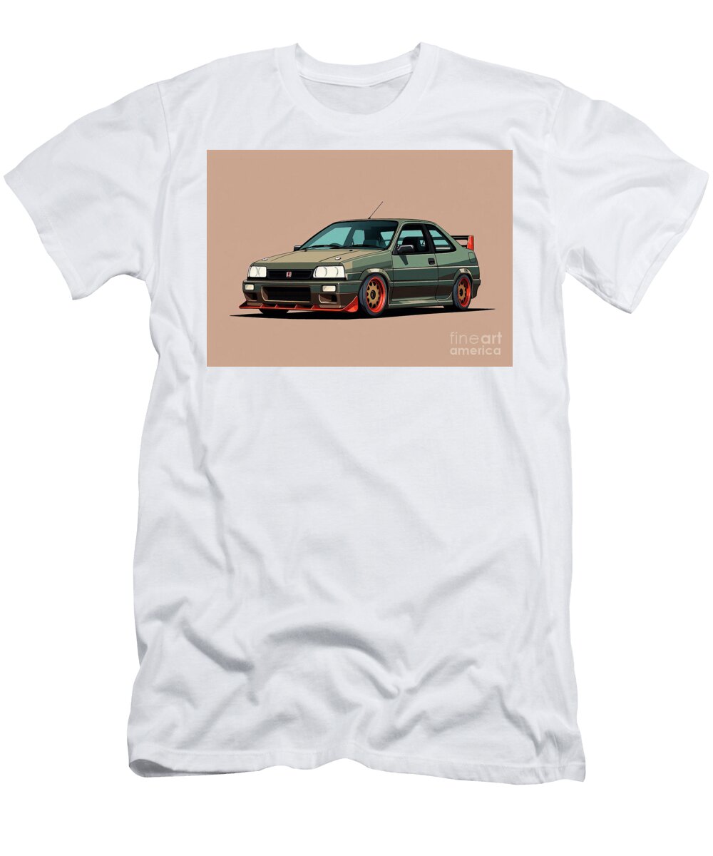 Turbo City Honda City Turbo Classic Power Urban Agility Cortez Schinner T-Shirt
