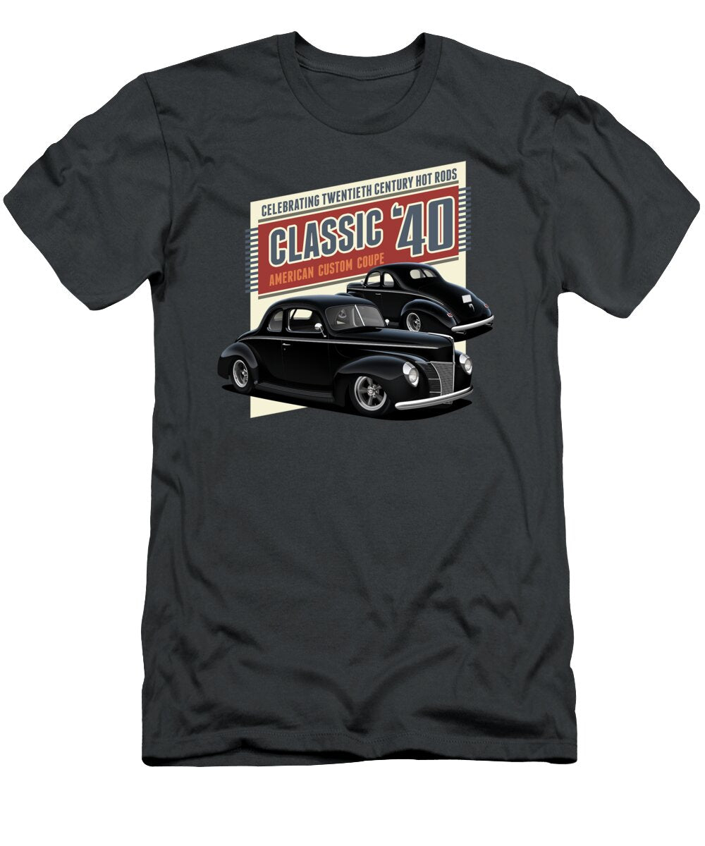 Twentieth Century Hot Rod Paul Kuras T-Shirt