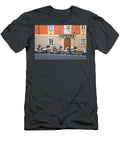 Typical Italian Street with Scooter Motorbikes in Trieste View Brch Photography T-Shirt