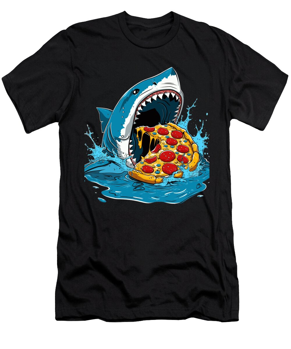 Underwater Shark Quest Doris Santiago Art T-Shirt