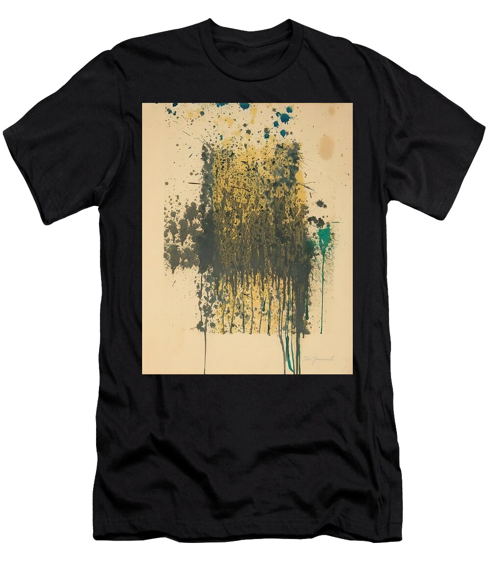 Untitled Abstract By Taro Yamamoto Alexa Elsie T-Shirt