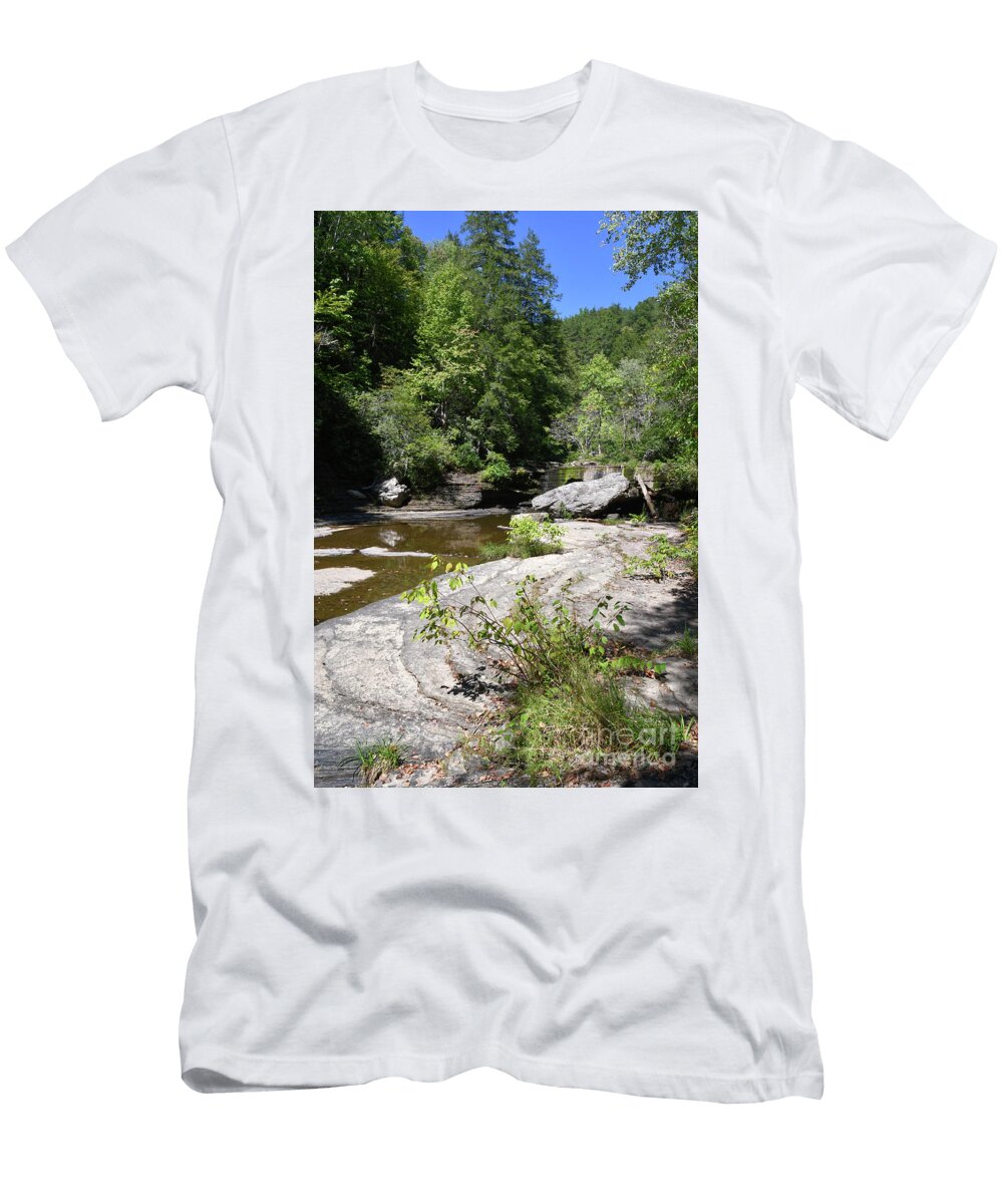 Upper Greeter Falls 2 Phil Perkins T-Shirt